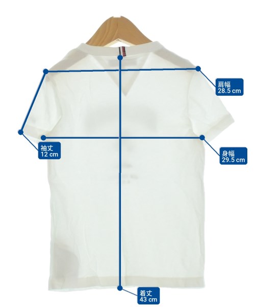 TOMMY HILFIGER（トミーヒルフィガー）Tシャツ・カットソー 白 サイズ:110(5T-6T) キッズ/2200716897026