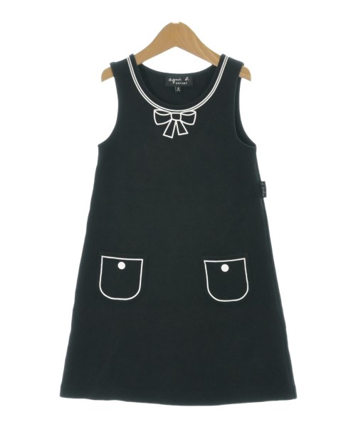 Agnes b. ENFANT(アニエスベーアンファン)ワンピース（その他） 黒 サイズ:110(5T-6T)/2200629796027