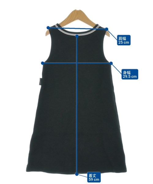 Agnes b. ENFANT（アニエスベーアンファン）ワンピース（その他） 黒 サイズ:110(5T-6T) キッズ/2200629796027