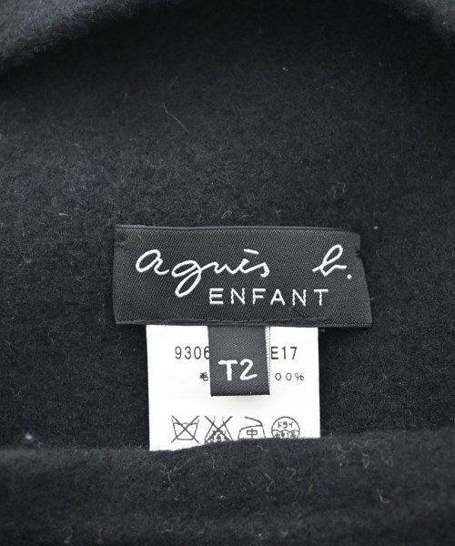 Agnes b. ENFANT（アニエスベーアンファン）小物類（その他） 黒 サイズ:T2 キッズ/2200626170387