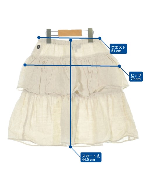 Agnes b. ENFANT（アニエスベーアンファン）スカート（その他） ベージュ サイズ:130(9T-10T) キッズ/2200628900081