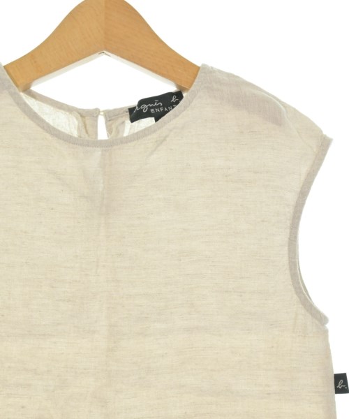 Agnes b. ENFANT（アニエスベーアンファン）シャツ ベージュ サイズ:130(9T-10T) キッズ/2200628900098