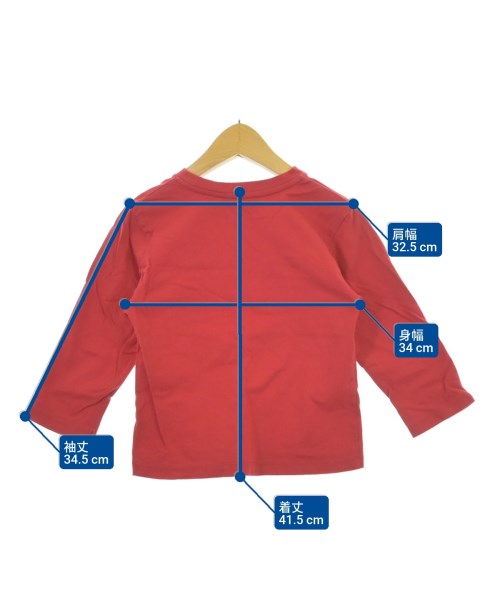 Agnes b. ENFANT（アニエスベーアンファン）Tシャツ・カットソー 赤 サイズ:100(3T-4T) キッズ/2200672559402