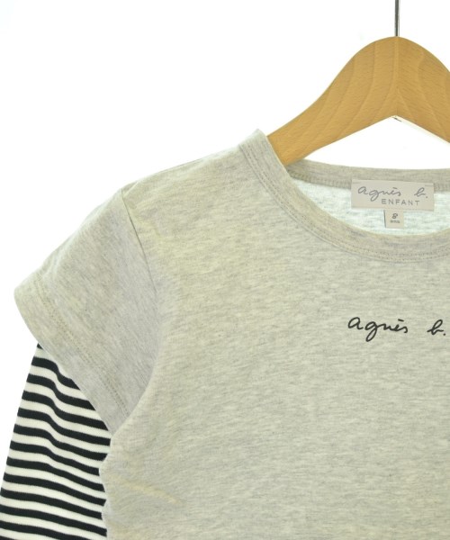 Agnes b. ENFANT（アニエスベーアンファン）Tシャツ・カットソー グレー サイズ:120(7T-8T) キッズ/2200678114056