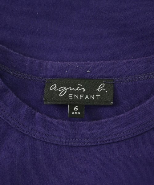 Agnes b. ENFANT（アニエスベーアンファン）Tシャツ・カットソー 紫 サイズ:110(5T-6T) キッズ/2200655798026