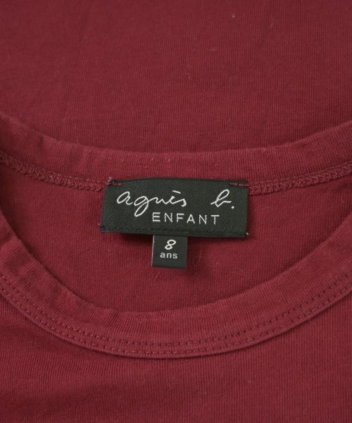 Agnes b. ENFANT（アニエスベーアンファン）Tシャツ・カットソー 赤 サイズ:120(7T-8T) キッズ/2200655798033