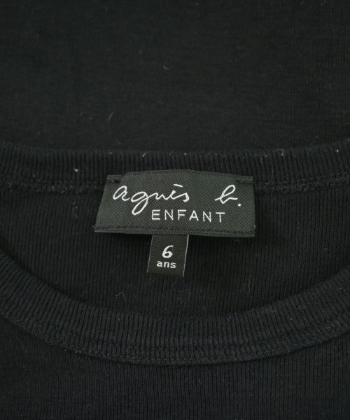 Agnes b. ENFANT（アニエスベーアンファン）Tシャツ・カットソー 黒 サイズ:110(5T-6T) キッズ/2200655798064
