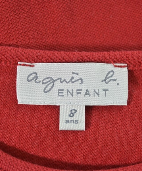 Agnes b. ENFANT（アニエスベーアンファン）Tシャツ・カットソー 赤 サイズ:120(7T-8T) キッズ/2200712582216