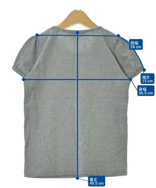 Agnes b. ENFANT（アニエスベーアンファン）Tシャツ・カットソー グレー サイズ:130(9T-10T) キッズ/2200712582223