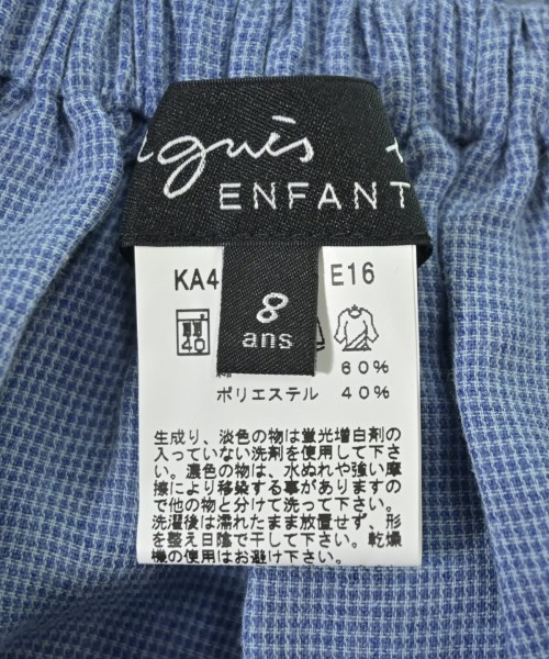 Agnes b. ENFANT（アニエスベーアンファン）スカート（その他） 青 サイズ:120(7T-8T) キッズ/2200712582230