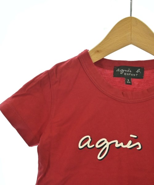 Agnes b. ENFANT（アニエスベーアンファン）Tシャツ・カットソー 赤 サイズ:100(3T-4T) キッズ/2200640877118