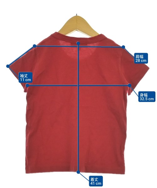 Agnes b. ENFANT（アニエスベーアンファン）Tシャツ・カットソー 赤 サイズ:100(3T-4T) キッズ/2200640877118