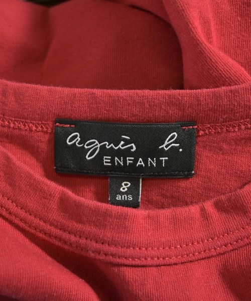 Agnes b. ENFANT（アニエスベーアンファン）Tシャツ・カットソー 赤 サイズ:120(7T-8T) キッズ/2200697849168