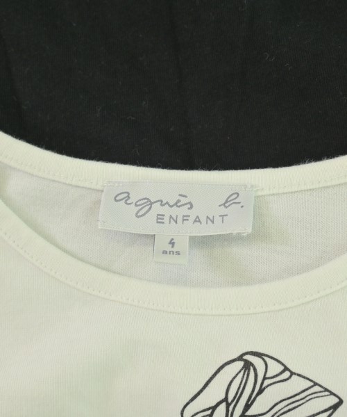 Agnes b. ENFANT（アニエスベーアンファン）ワンピース（その他） 白 サイズ:100(3T-4T) キッズ/2200689692161