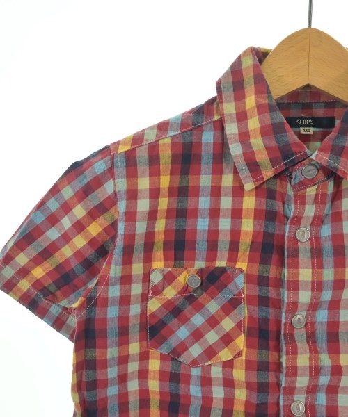 SHIPS KIDS（シップス）シャツ 赤 サイズ:130(9T-10T) キッズ/2200614261073