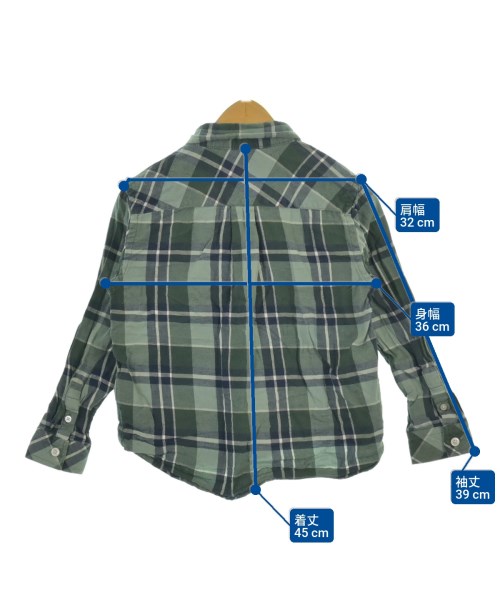 SHIPS KIDS（シップス）シャツ 緑 サイズ:120(7T-8T) キッズ/2200618835065