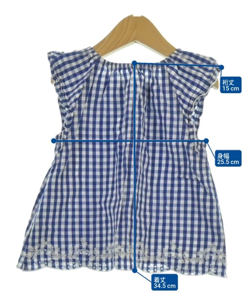 SHIPS KIDS（シップス）ワンピース（その他） 青 サイズ:110(5T-6T) キッズ/2200605651388