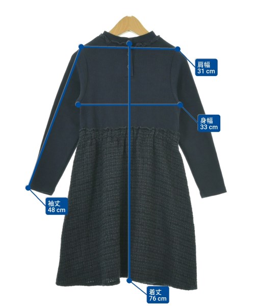 SHIPS KIDS（シップス）ワンピース（その他） 紺 サイズ:130(9T-10T) キッズ/2200672414091