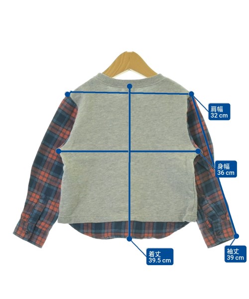 SHIPS KIDS（シップス）スウェット グレー サイズ:110(5T-6T) キッズ/2200668542203