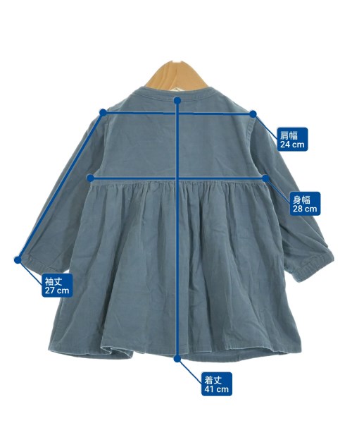 SHIPS KIDS（シップス）シャツ 青 サイズ:80(12M) キッズ/2200650068148