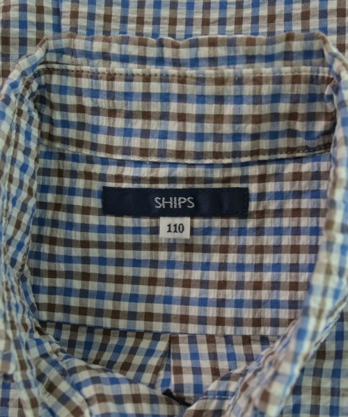 SHIPS KIDS（シップス）シャツ 青 サイズ:110(5T-6T) キッズ/2200645857313