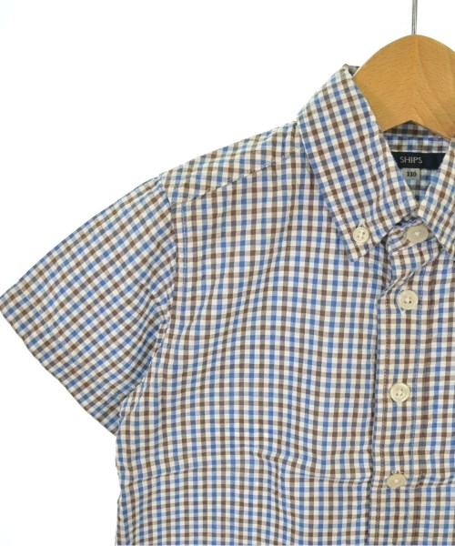 SHIPS KIDS（シップス）シャツ 青 サイズ:110(5T-6T) キッズ/2200645857313