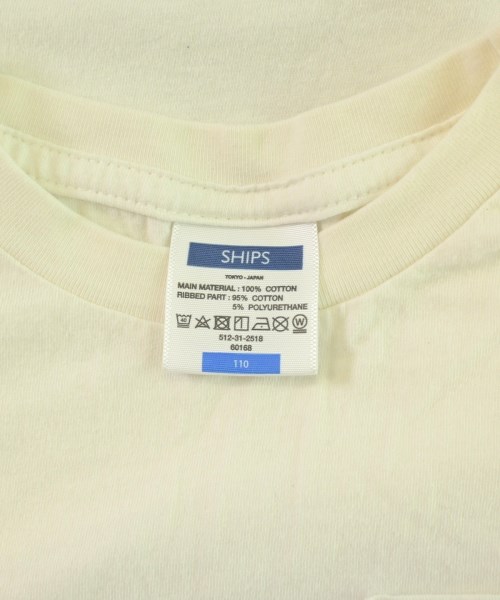 SHIPS KIDS（シップス）Tシャツ・カットソー 白 サイズ:110(5T-6T) キッズ/2200729971058
