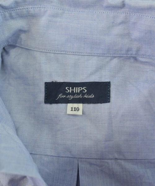 SHIPS KIDS（シップス）シャツ 青 サイズ:110(5T-6T) キッズ/2200724597178