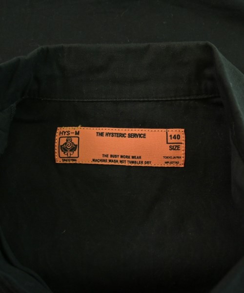 HYSTERIC MINI（ヒステリックミニ）シャツ 黒 サイズ:140(11T-12T) キッズ/2200636818064