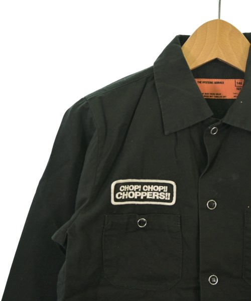 HYSTERIC MINI（ヒステリックミニ）シャツ 黒 サイズ:140(11T-12T) キッズ/2200636818064