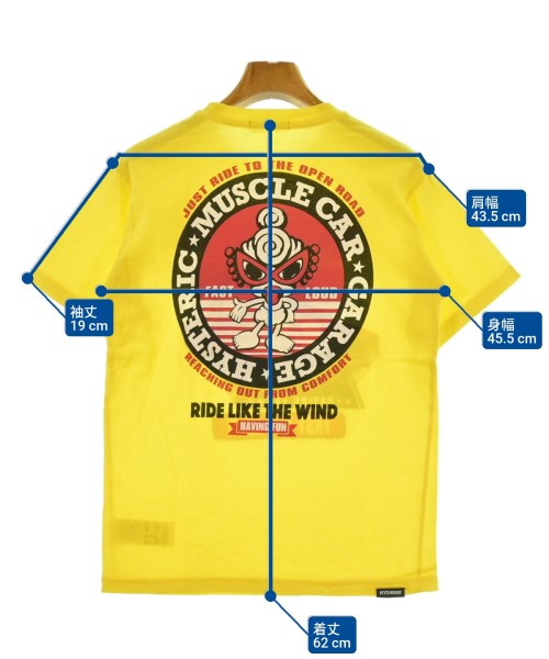 HYSTERIC MINI（ヒステリックミニ）Tシャツ・カットソー 黄 サイズ:140(11T-12T) キッズ/2200639618067