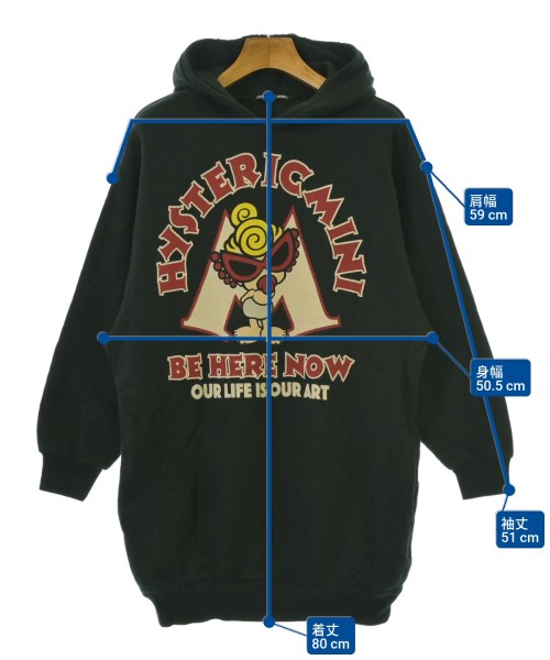 HYSTERIC MINI（ヒステリックミニ）ワンピース（その他） 黒 サイズ:140(11T-12T) キッズ/2200667985421