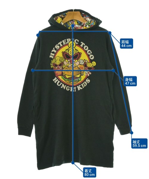 HYSTERIC MINI（ヒステリックミニ）ワンピース（その他） 黒 サイズ:140(11T-12T) キッズ/2200667985469