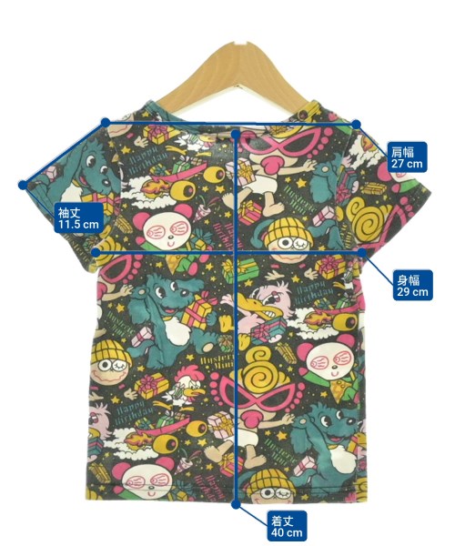 HYSTERIC MINI（ヒステリックミニ）Tシャツ・カットソー 黒 サイズ:110(5T-6T) キッズ/2200684261072