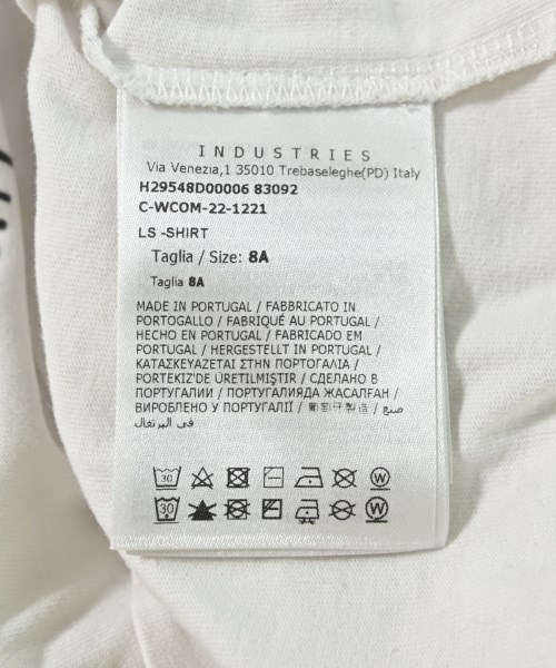 MONCLER（モンクレール）Tシャツ・カットソー 白 サイズ:130(9T-10T) キッズ/2200707813158