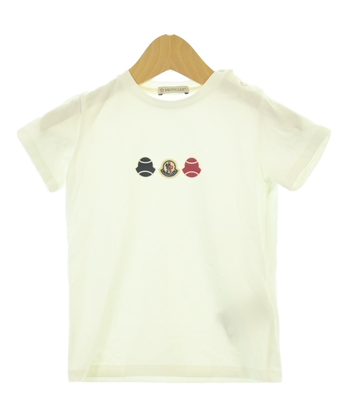 MONCLER（モンクレール）Tシャツ・カットソー 白 サイズ:100(3T-4T