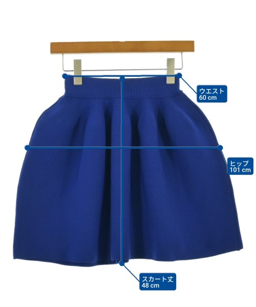 BeBe（ベベ）スカート（その他） 青 サイズ:140(11T-12T) キッズ/2200635152022