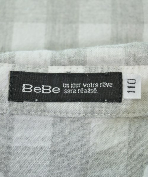 BeBe（ベベ）シャツ グレー サイズ:110(5T-6T) キッズ/2200624947325