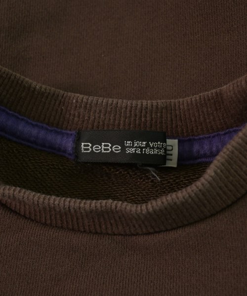 BeBe（ベベ）スウェット 茶 サイズ:110(5T-6T) キッズ/2200624947370