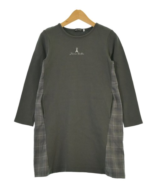 BeBe(ベベ)ワンピース（その他） グレー サイズ:130(9T-10T)/2200619635077