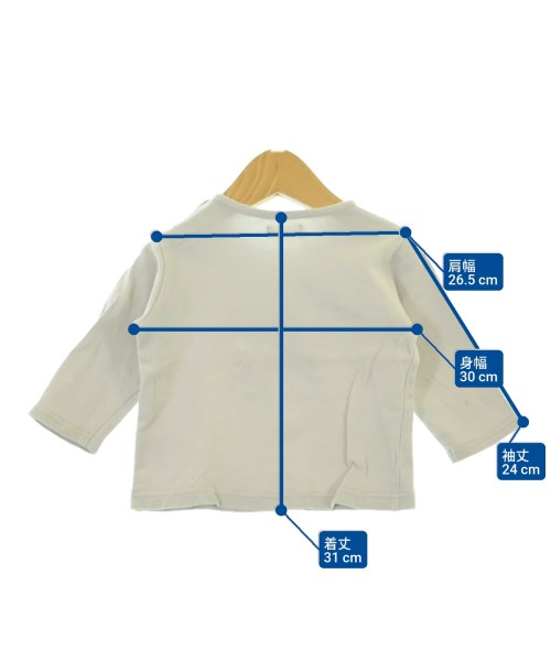 BeBe（ベベ）Tシャツ・カットソー グレー サイズ:70-80cm キッズ/2200633865108