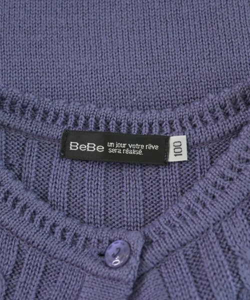 BeBe（ベベ）ニット 紫 サイズ:100(3T-4T) キッズ/2200671624026