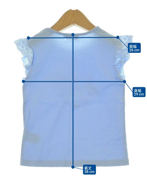 BeBe（ベベ）Tシャツ・カットソー 青 サイズ:110(5T-6T) キッズ/2200674732025