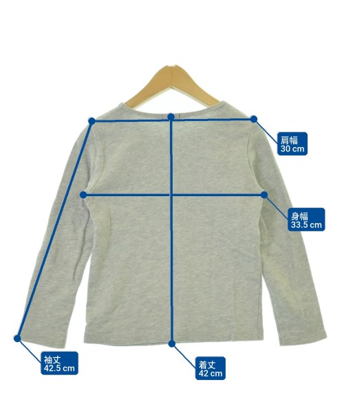 BeBe（ベベ）Tシャツ・カットソー グレー サイズ:120(7T-8T) キッズ/2200695844028