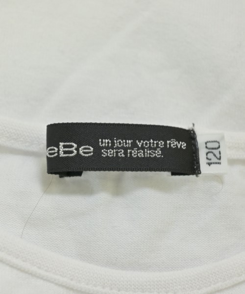 BeBe（ベベ）Tシャツ・カットソー 白 サイズ:120(7T-8T) キッズ/2200697151049