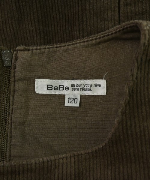 BeBe（ベベ）ワンピース（その他） 茶 サイズ:120(7T-8T) キッズ/2200650414075
