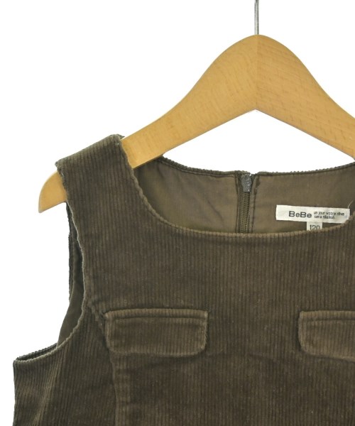 BeBe（ベベ）ワンピース（その他） 茶 サイズ:120(7T-8T) キッズ/2200650414075