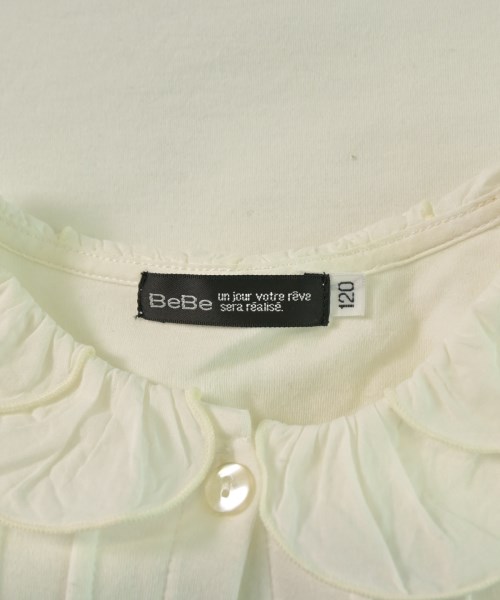 BeBe（ベベ）Tシャツ・カットソー 白 サイズ:120(7T-8T) キッズ/2200650438064