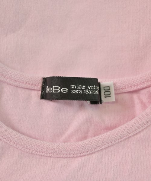 BeBe（ベベ）Tシャツ・カットソー ピンク サイズ:100(3T-4T) キッズ/2200633683030