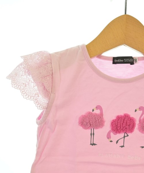 BeBe（ベベ）Tシャツ・カットソー ピンク サイズ:100(3T-4T) キッズ/2200633683030